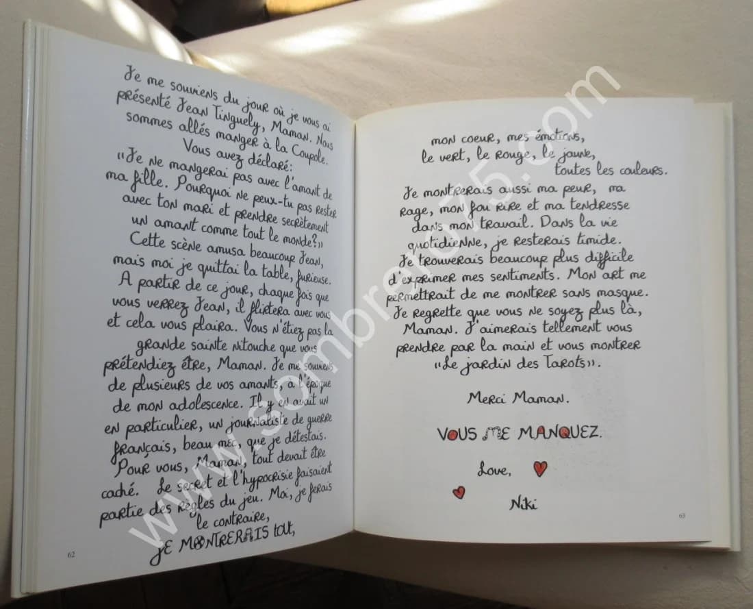 Traces. Une Autobiographie Remembering 2930-1949. Niki de Saint Phalle - Image 8