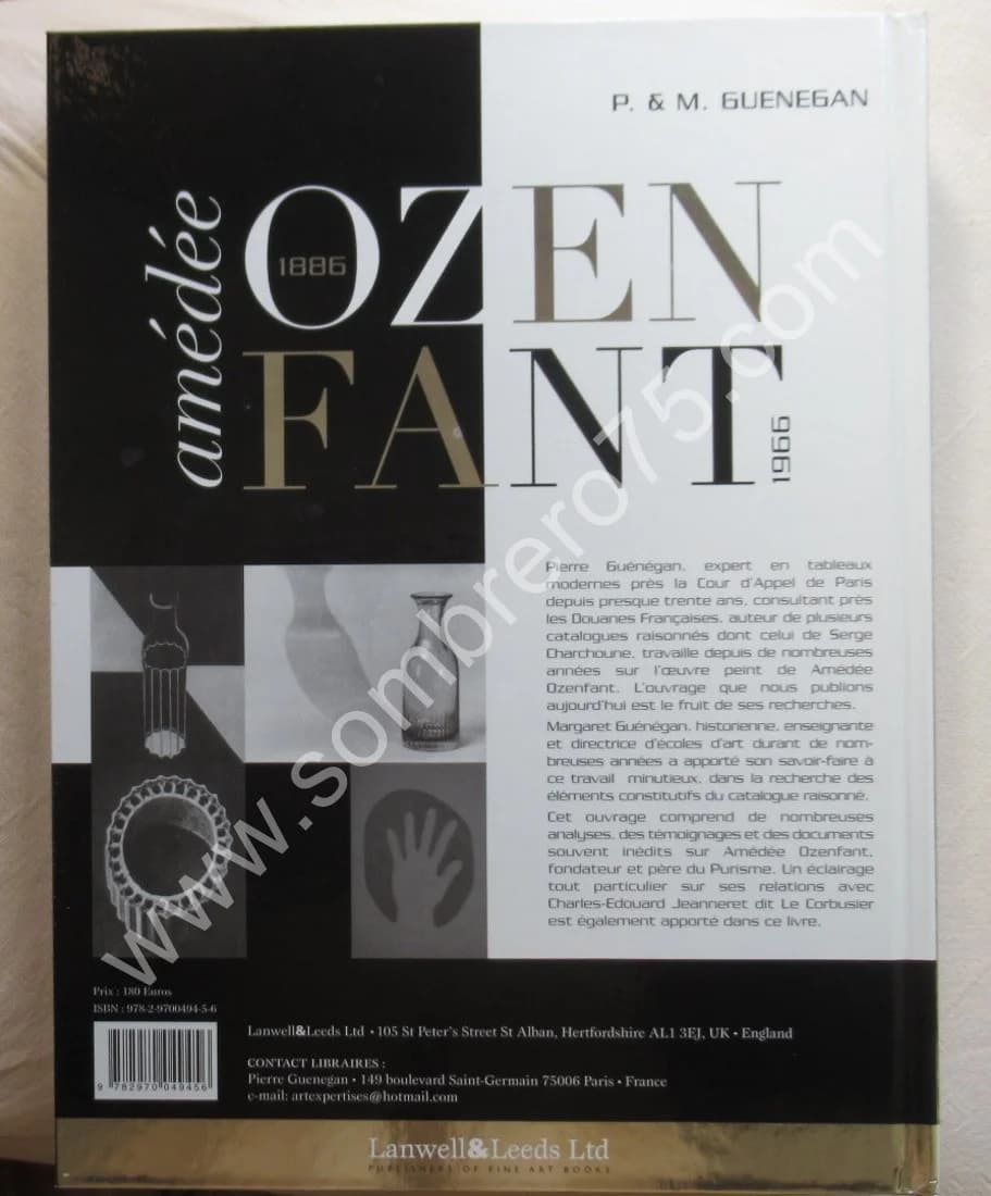 Amédée Ozenfant. Catalogue Raisonné de l'Oeuvre Peint. P. M. GUENEGAN - Image 11