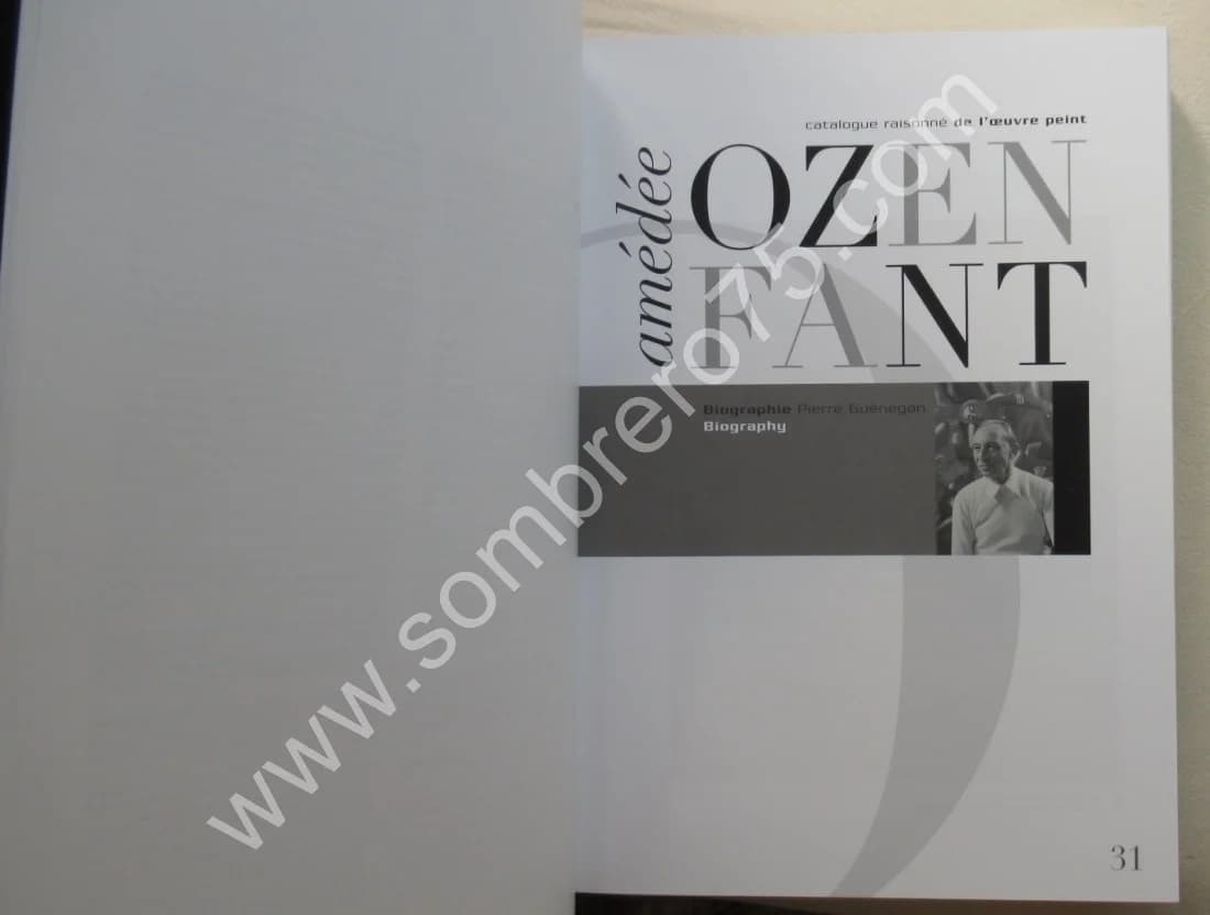 Amédée Ozenfant. Catalogue Raisonné de l'Oeuvre Peint. P. M. GUENEGAN - Image 4