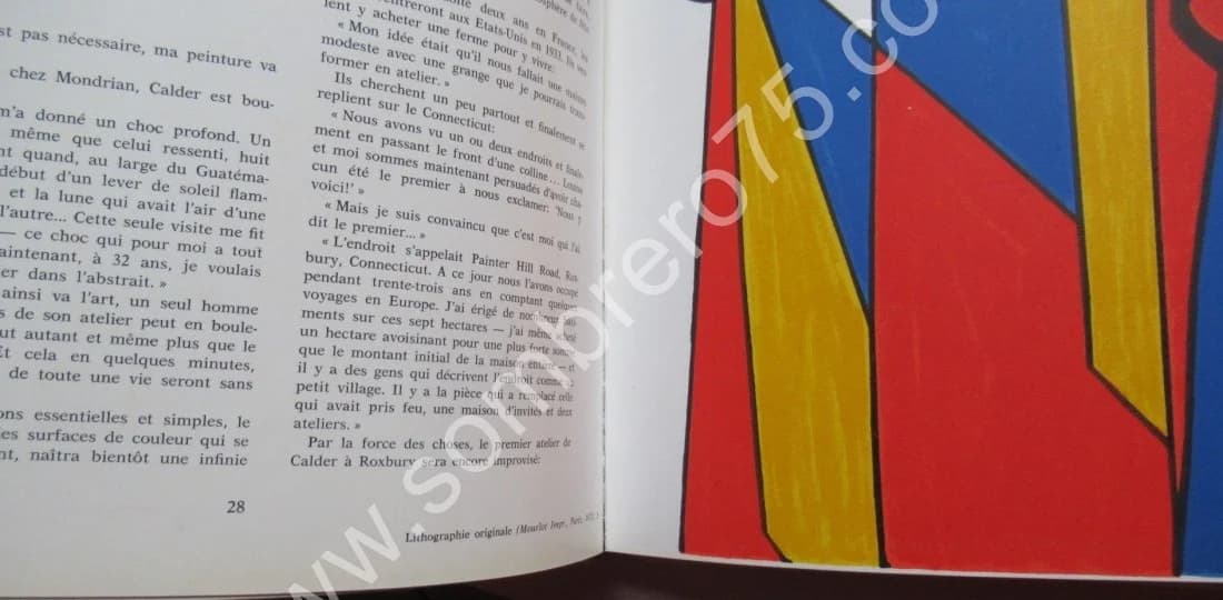 Hommage à Alexander Calder. Numéro Spécial. 1972 Litho - Image 8