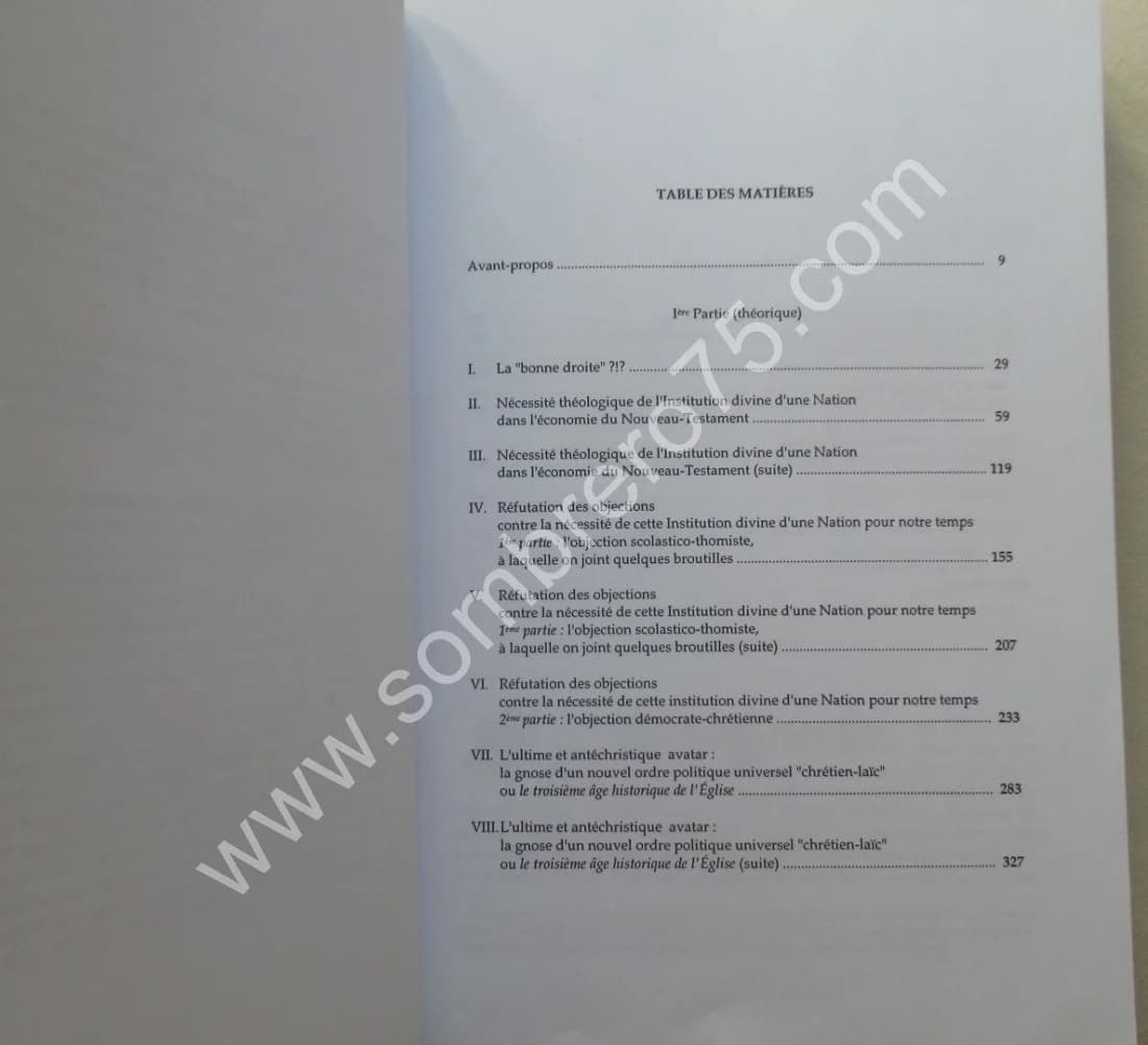 Traité de la Religion Royale Française ou le Vrai Visage de Clovis. V MORLIER - Image 6