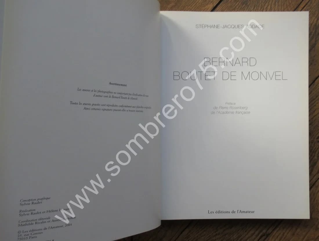Bernard Boutet de Monvel. Stéphane Jacques ADDADE - Image 2