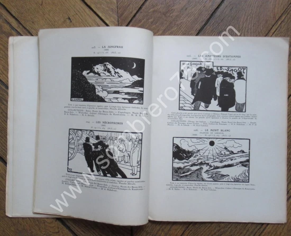 L'oeuvre Gravé de Félix Vallotton 1865 1925. Louis GODEGROY - Image 5