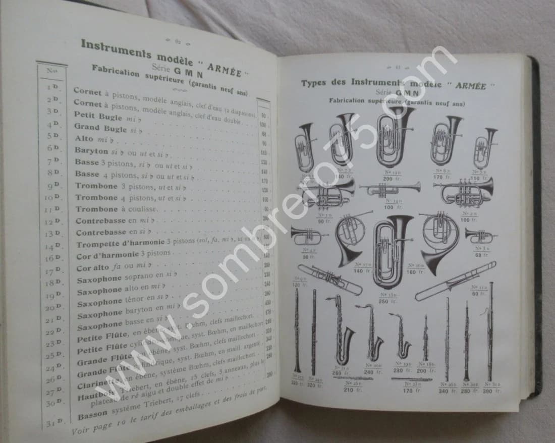 Catalogue Guide Couesnon & Cie. 1915. Instruments de Musique - Image 9