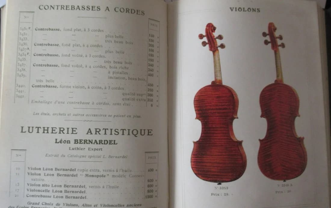 Catalogue Guide Couesnon & Cie. 1915. Instruments de Musique - Image 10