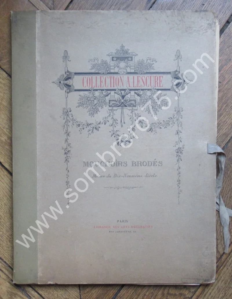 Collection A. Lescure - Mouchoirs Brodés - Milieu du XIXe Siècle - Image 2