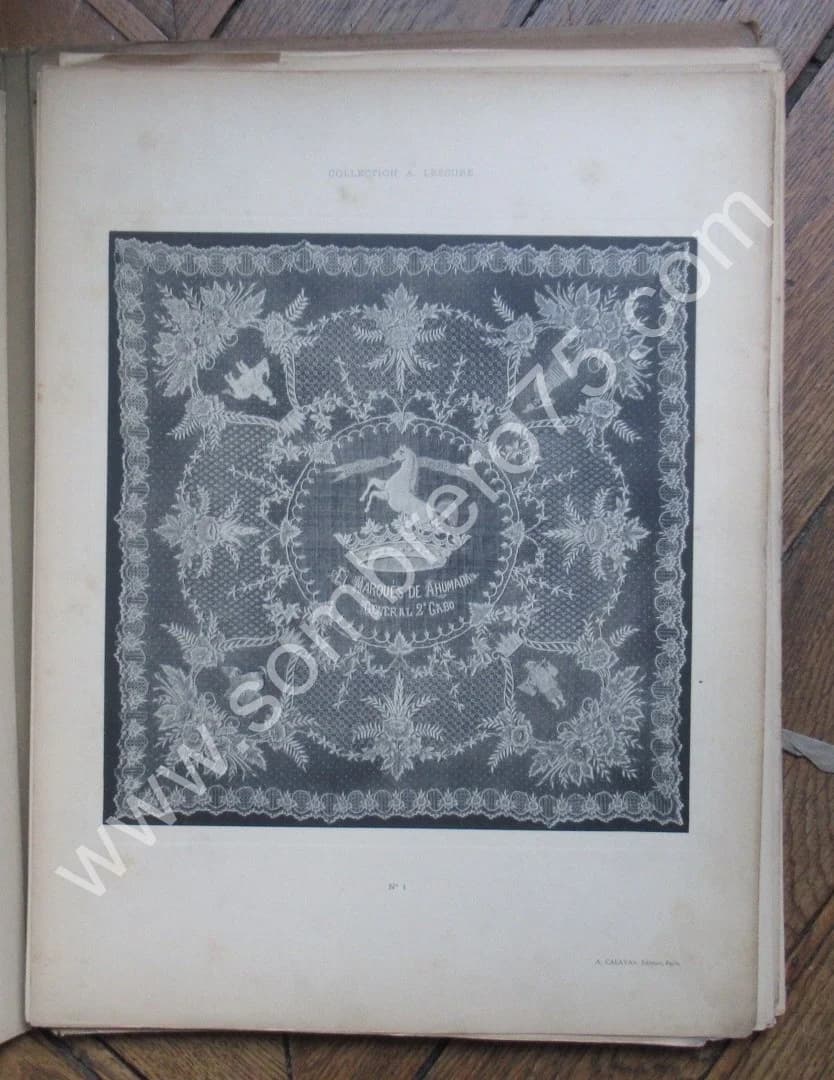 Collection A. Lescure - Mouchoirs Brodés - Milieu du XIXe Siècle - Image 5