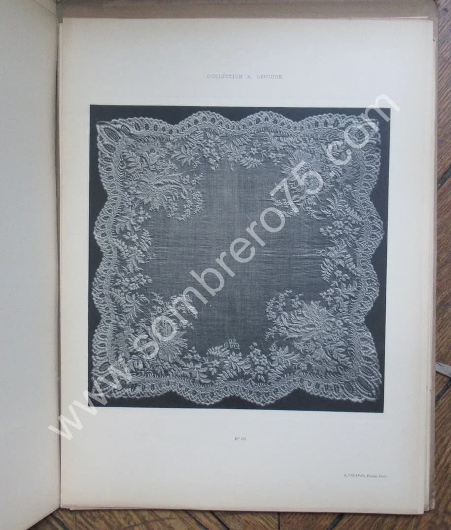 Collection A. Lescure - Mouchoirs Brodés - Milieu du XIXe Siècle - Image 6