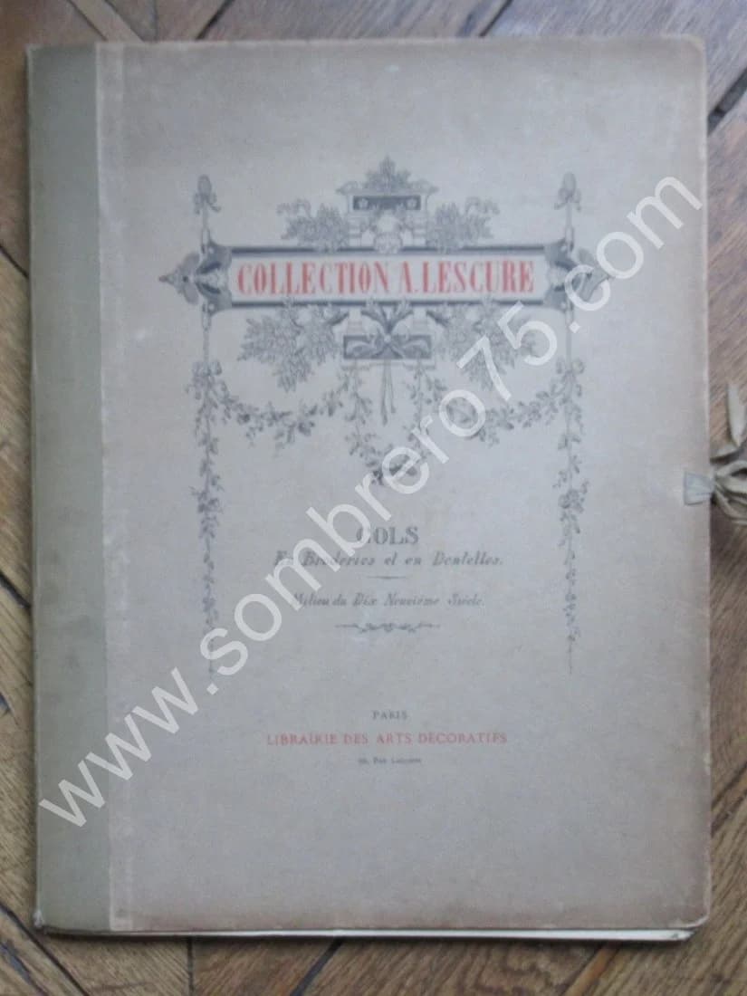 Collection A. Lescure - Cols en Broderies et en Dentelles. Milieu du XIXe - Image 2