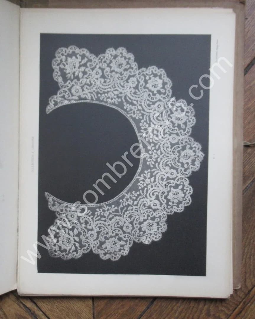 Collection A. Lescure - Cols en Broderies et en Dentelles. Milieu du XIXe - Image 4