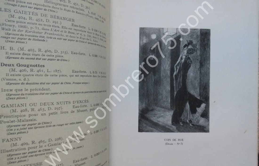 Félicien Rops - Vente Publique Collection Dr Ottokar Mascha 1921 - Image 7