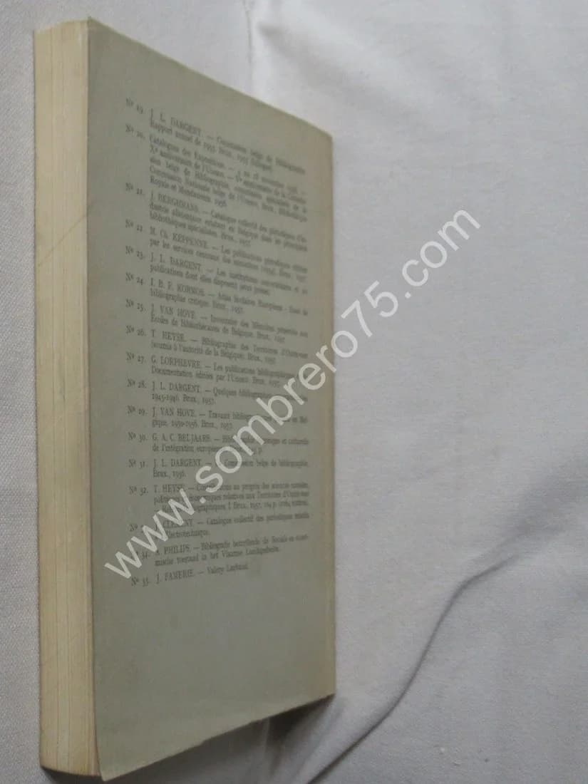 Valéry LARBAUD, Essai de Bibliographie (Bruxelles, 1958) - Image 10