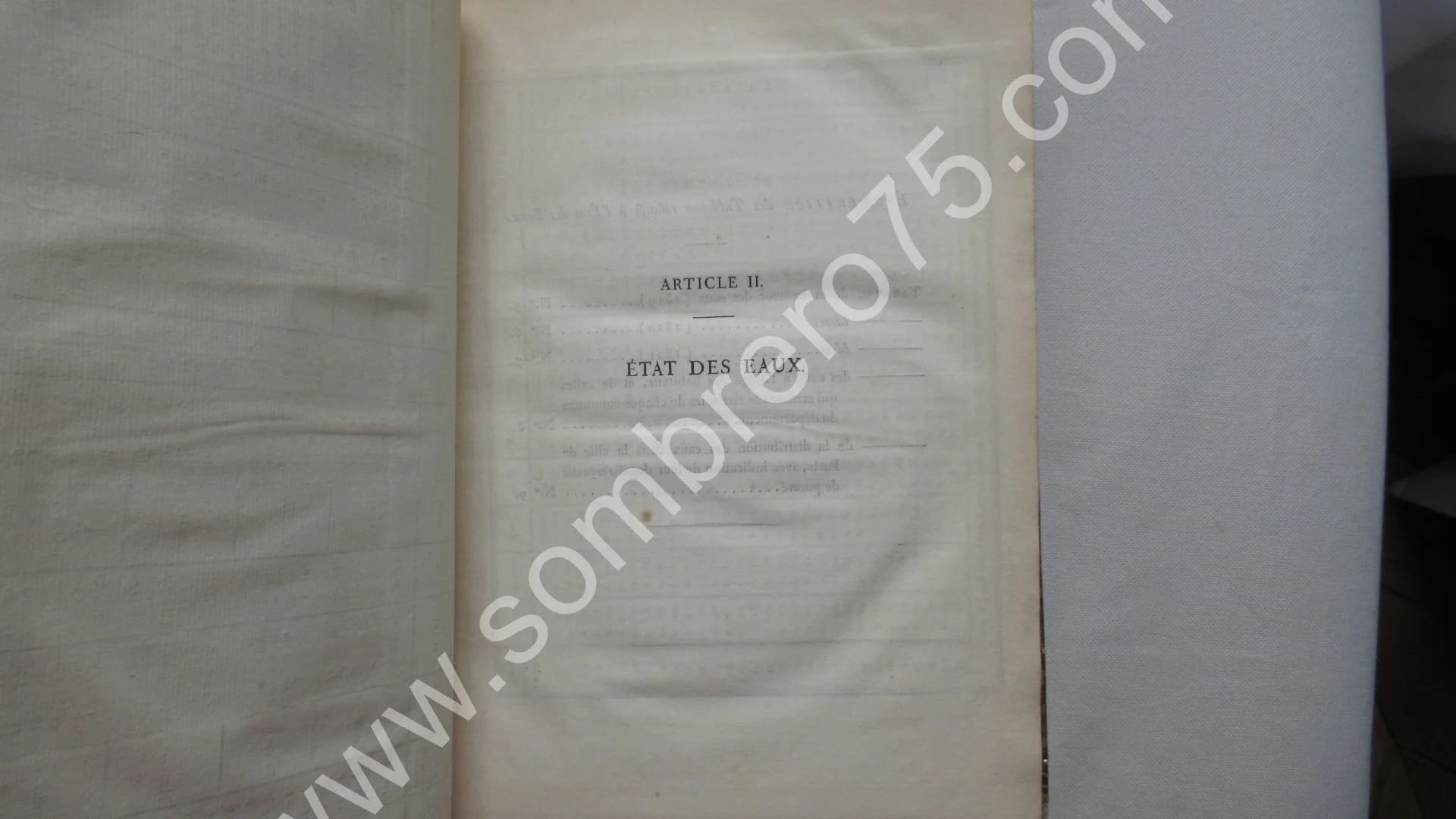 Recherches Statistiques sur la Ville de Paris et le Département de la Seine. 1823 - Image 6