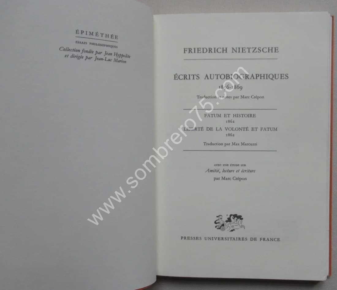 Ecrits Autobiographiques 1856-1869 - Image 3