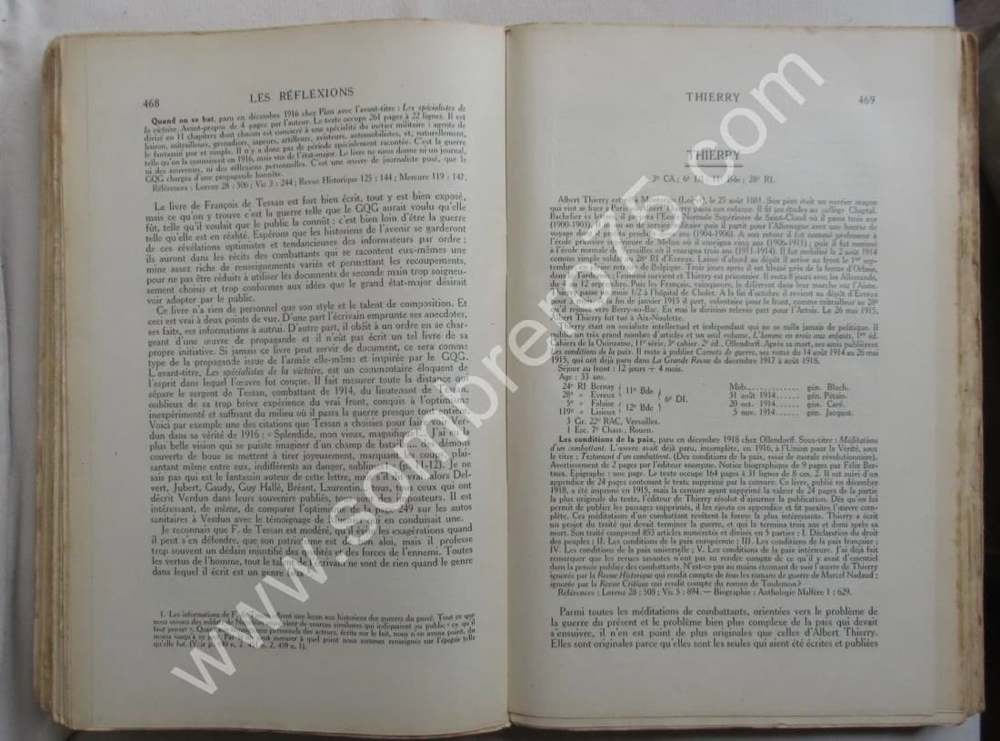 Témoins. Essai d'analyse - Guerre 14/18. Jean Norton CRU. 1929 - Image 5