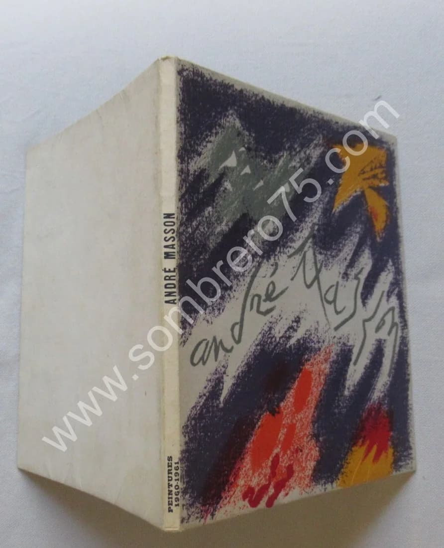 André MASSON - Peintures 1960-1961.. Litho