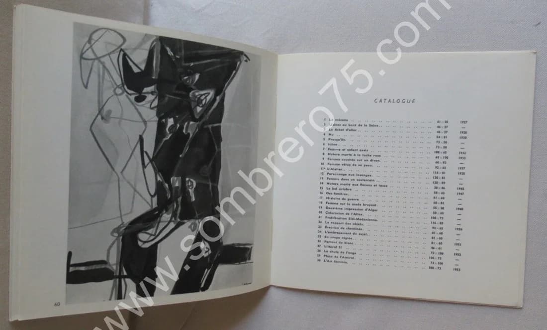 E. de Kermadec - Peintures 1927-1957.. Litho. Galerie Leiris - Image 6