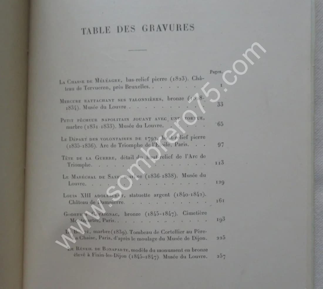 François Rude Sculpteur, Ses Oeuvres et son Temps 1784-1855 - Image 10