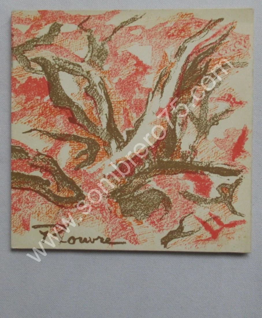 Y. ROUVRE "Végétation" Peintures Récentes.. Litho. Galerie Leiris - Image 2