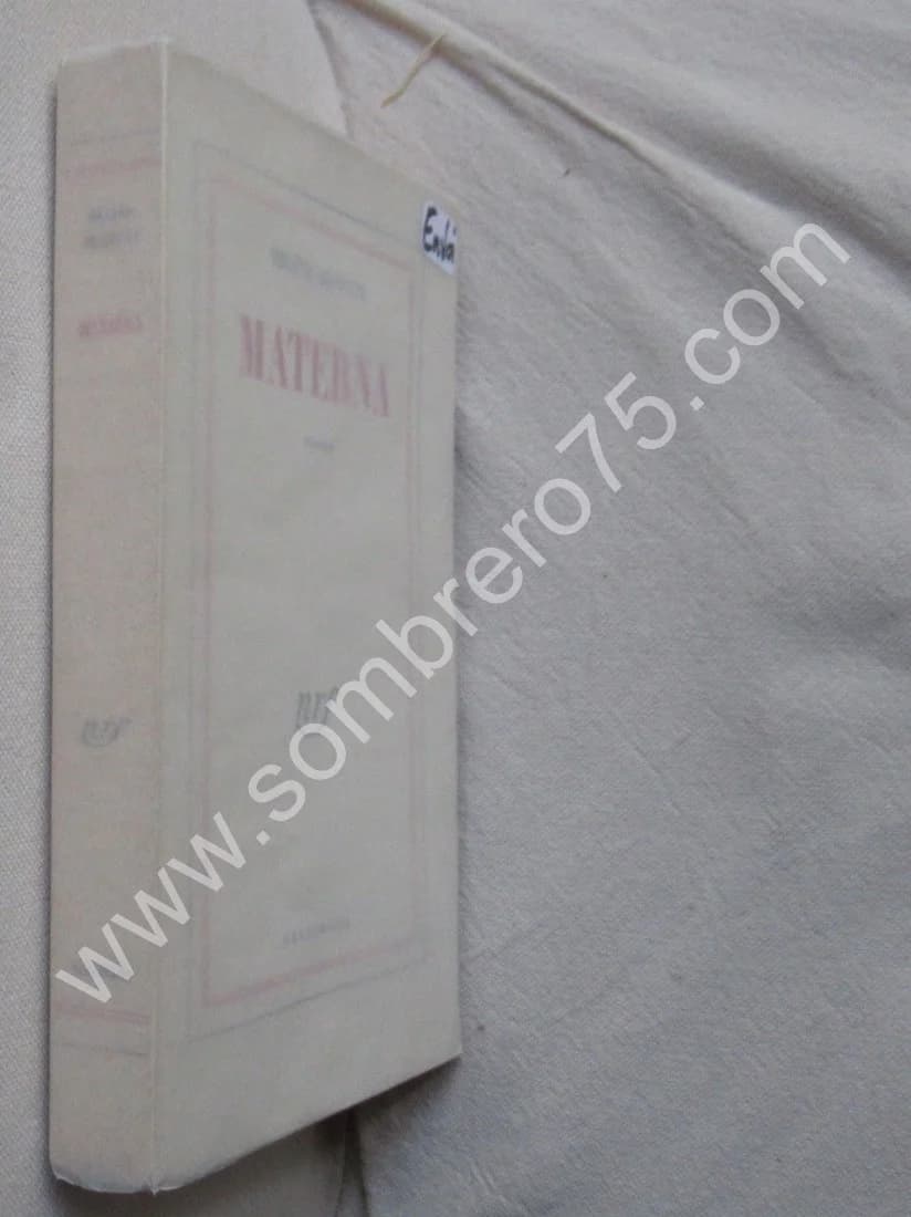 Materna.. 1954. S.P. + Envoi - Image 2