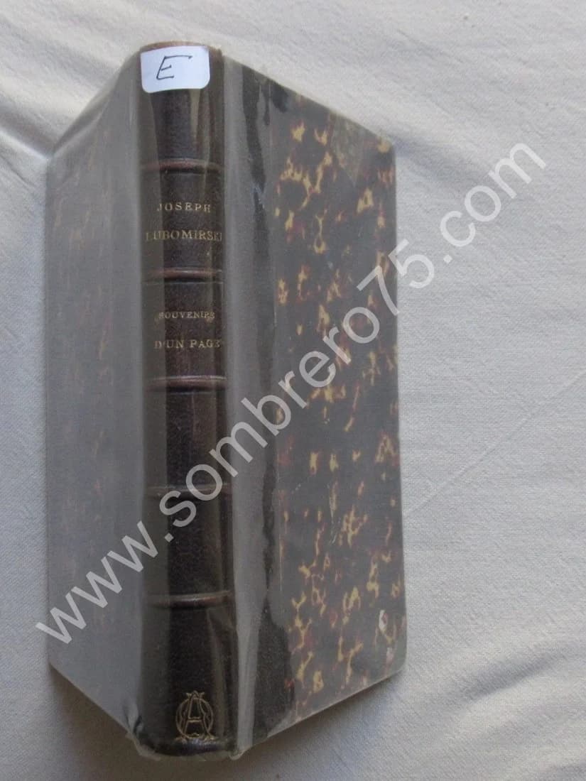 Souvenirs d'un Page du Tzar Nicolas. Prince Joseph LUBOMIRSKI. Envoi - Image 2