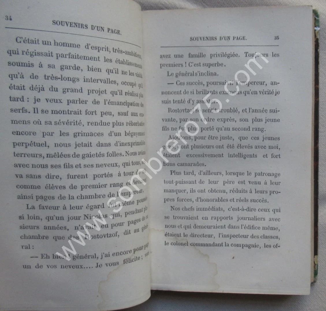 Souvenirs d'un Page du Tzar Nicolas. Prince Joseph LUBOMIRSKI. Envoi - Image 5
