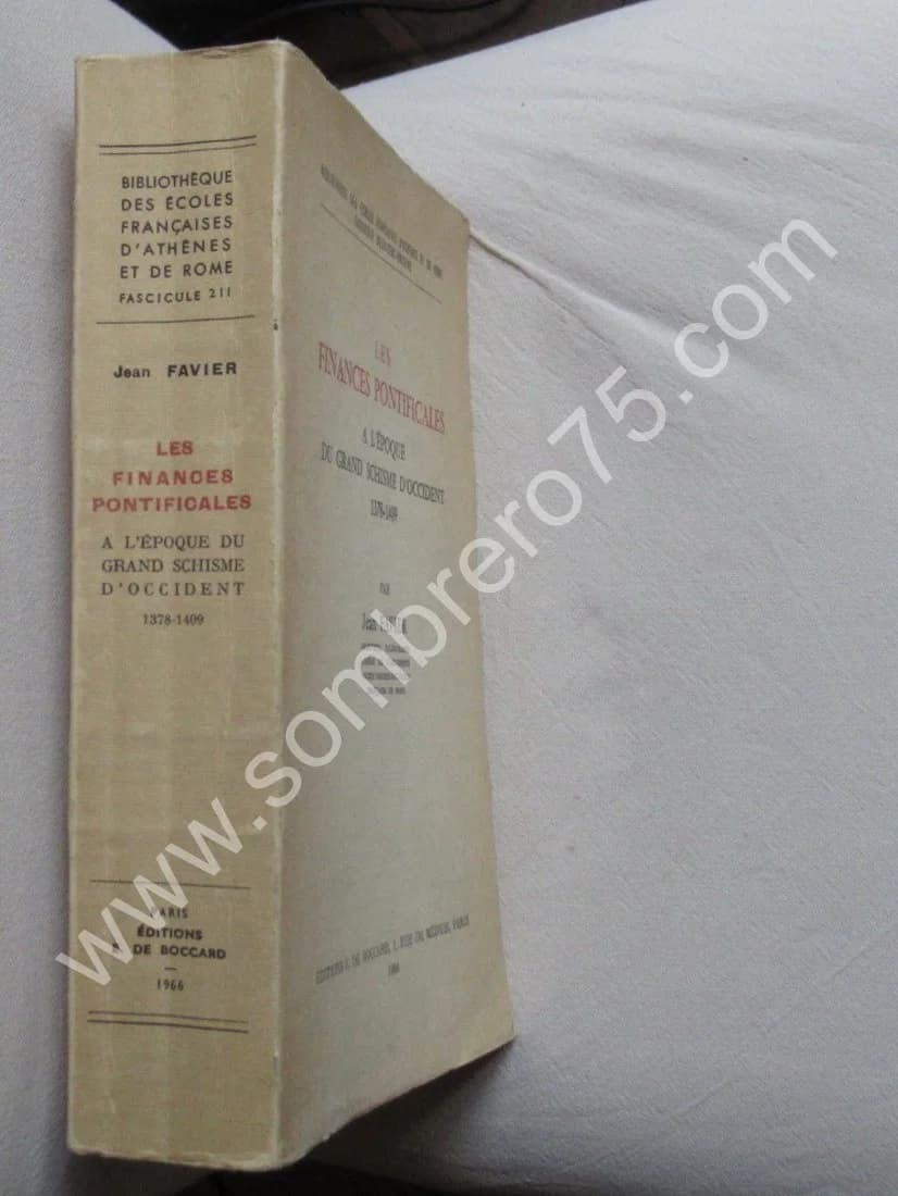 Les Finances Pontificales à l'Epoque du Grand Schisme d'Occident 1378-1409 - Image 2