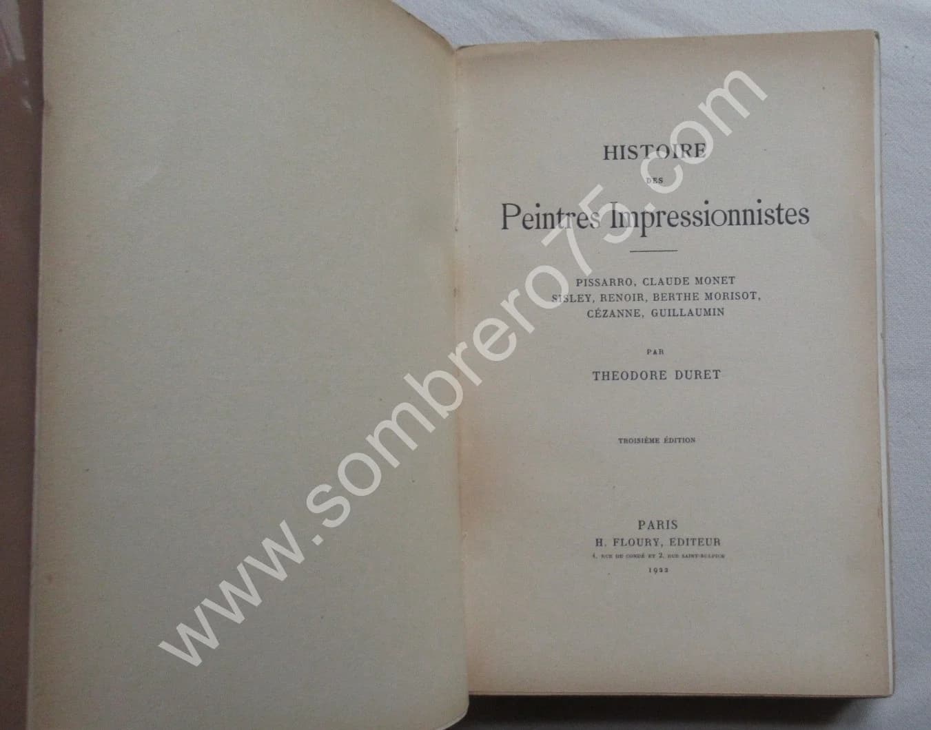 Histoire des Peintres Impressionnistes.. 1923 Eaux Fortes (3) - Image 3
