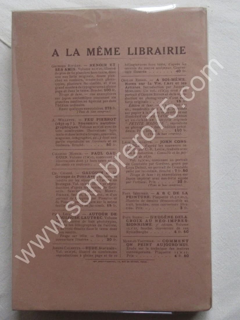 Histoire des Peintres Impressionnistes.. 1923 Eaux Fortes (3) - Image 9