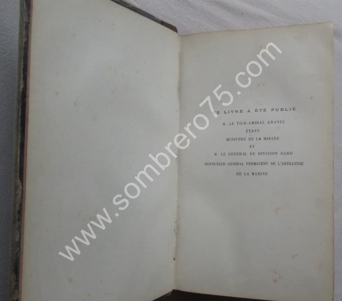 Historique de l'Artillerie de la Marine. 1889 - Image 4