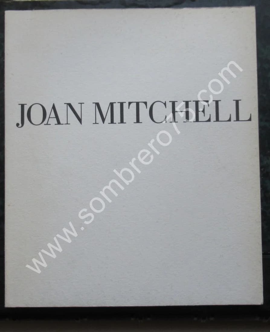 Joan Mitchell Peintures 1986 & 1987. River Lille Chord