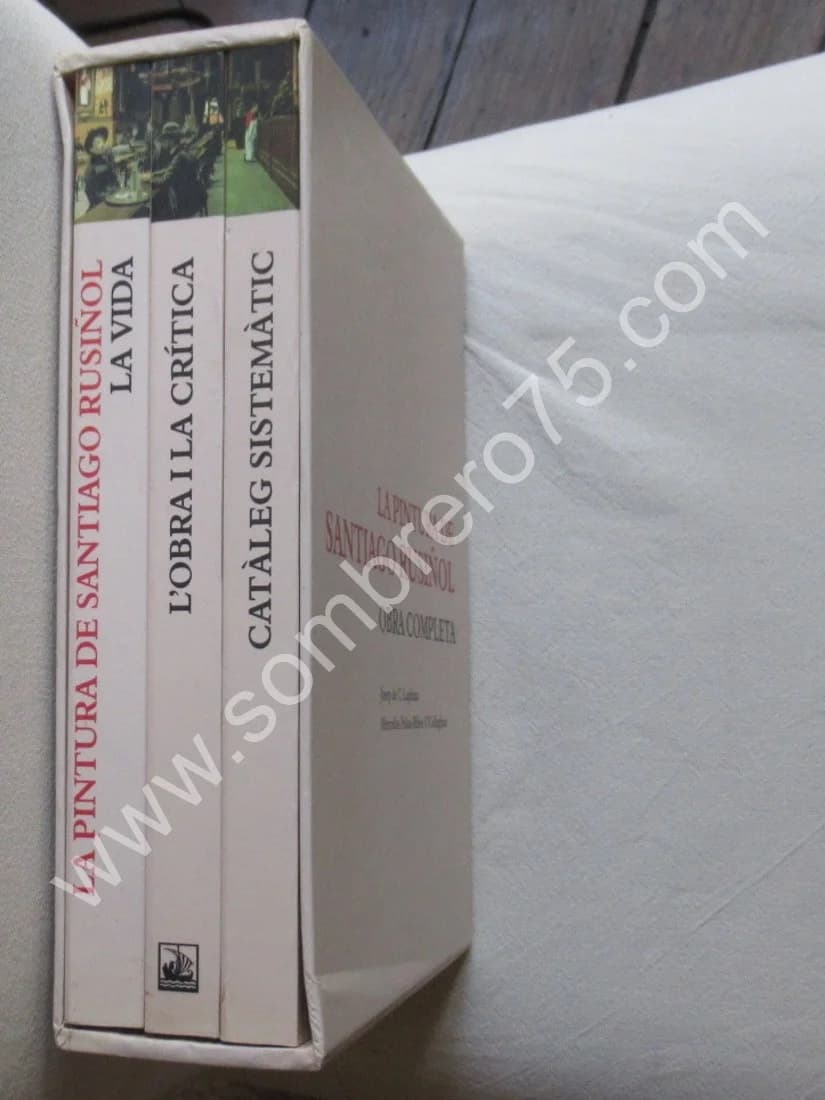 La Pintura de Santiago Rusinol. Coffret 3 T. Mercedes Palau-Ribes O'Callaghan