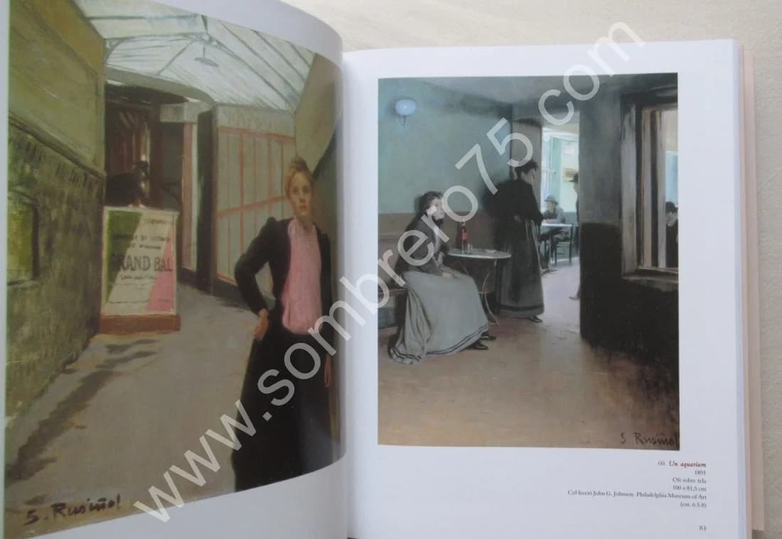 La Pintura de Santiago Rusinol. Coffret 3 T. Mercedes Palau-Ribes O'Callaghan - Image 13