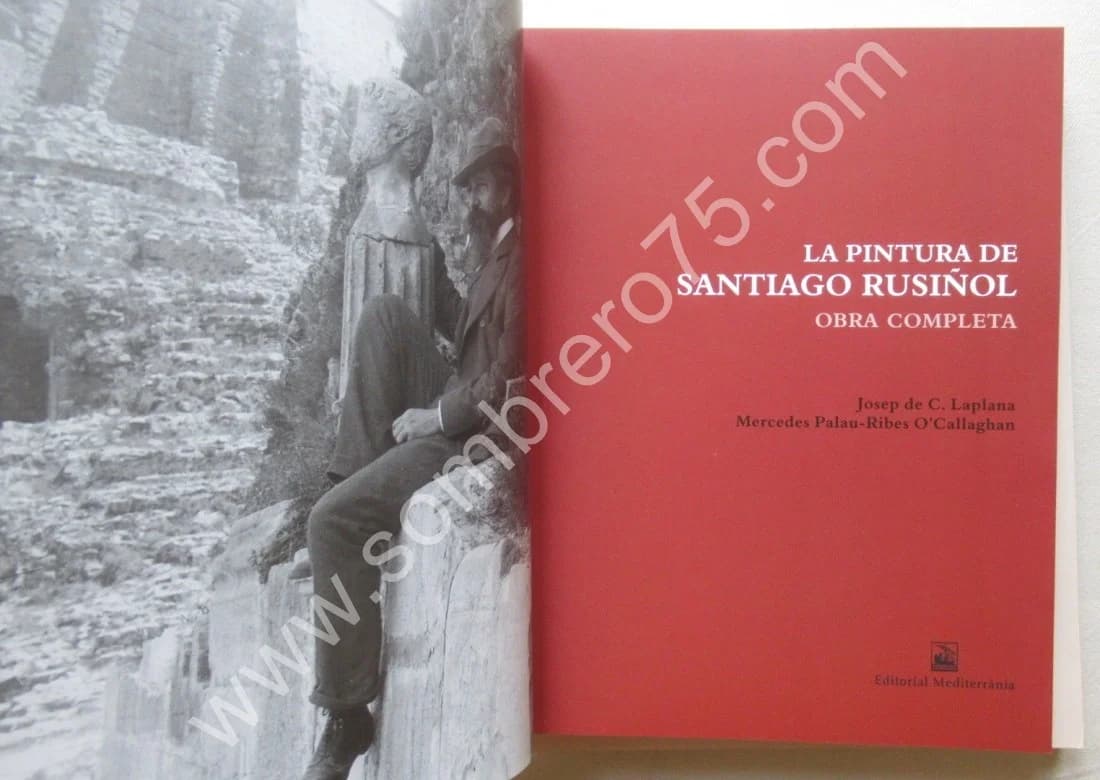 La Pintura de Santiago Rusinol. Coffret 3 T. Mercedes Palau-Ribes O'Callaghan - Image 8
