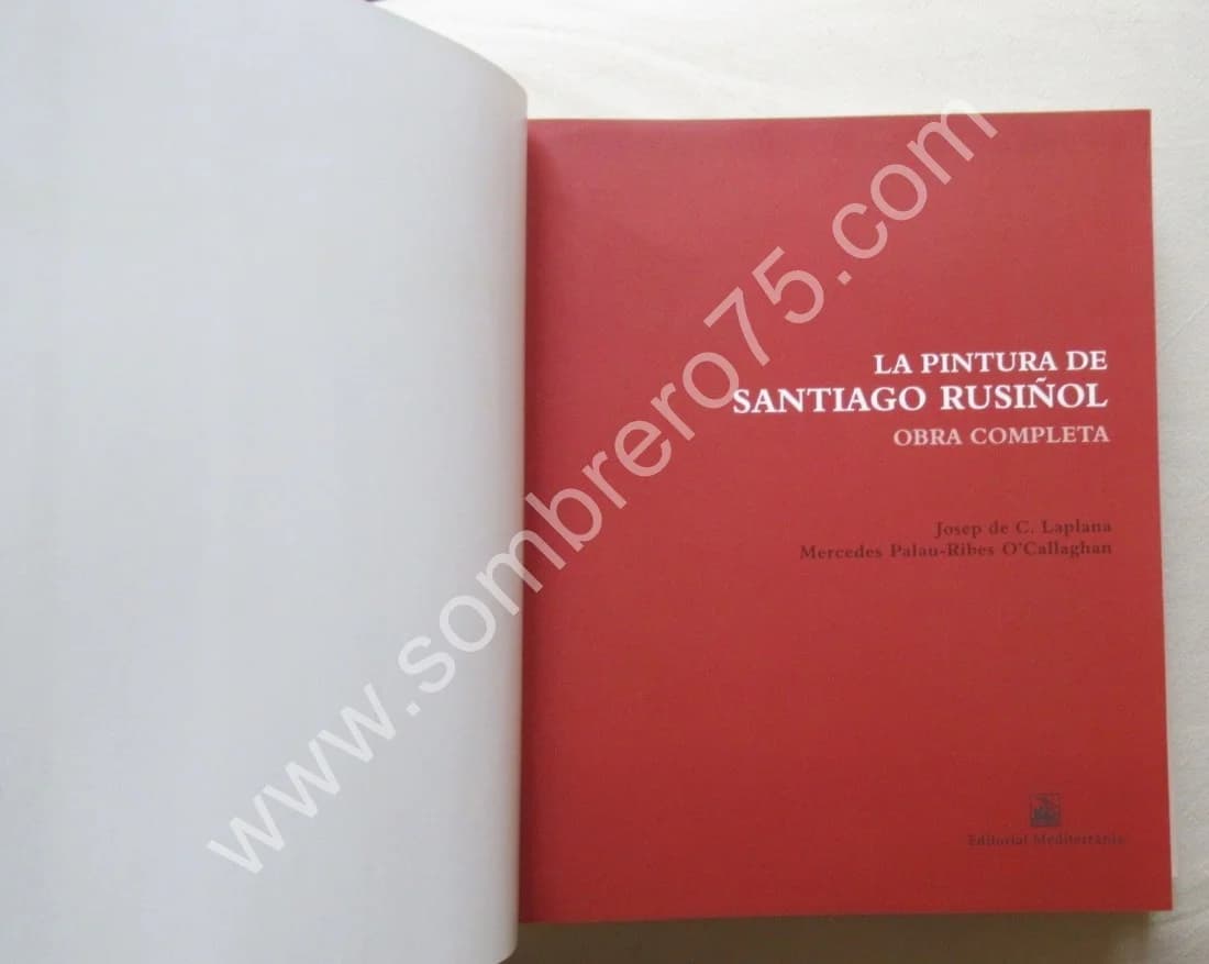 La Pintura de Santiago Rusinol. Coffret 3 T. Mercedes Palau-Ribes O'Callaghan - Image 9