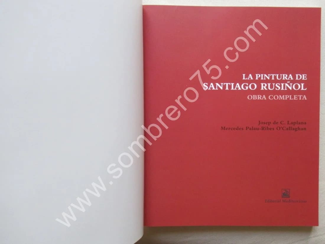 La Pintura de Santiago Rusinol. Coffret 3 T. Mercedes Palau-Ribes O'Callaghan - Image 10