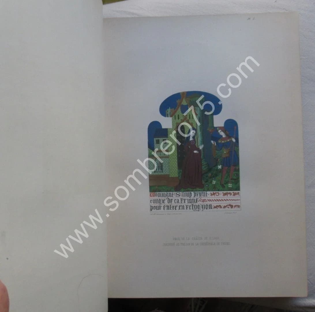 Portefeuille Archéologique de la Champagne.. 1861 - Image 5