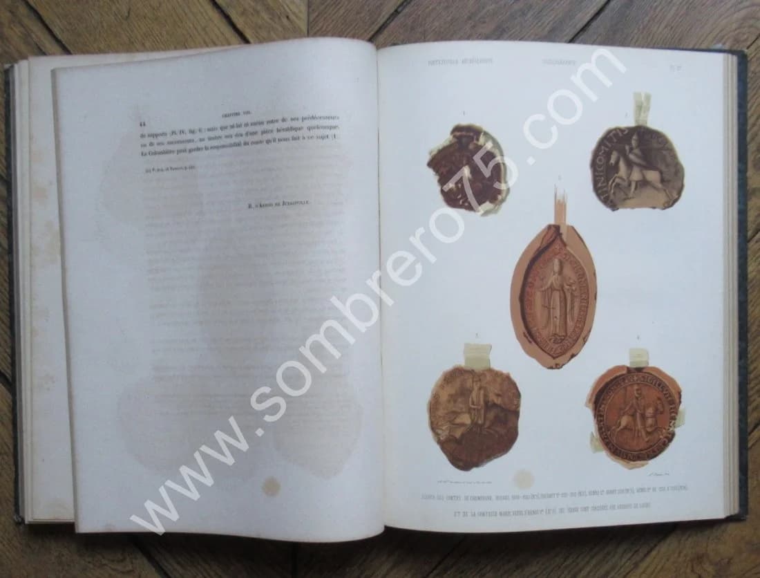 Portefeuille Archéologique de la Champagne.. 1861 - Image 10