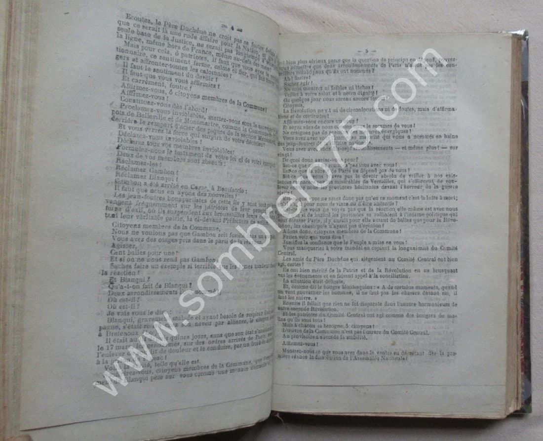 Le Père DUCHENE. Gazette de la Révolution. 68 Numéros + 5 Numéros. 1871 - Image 4