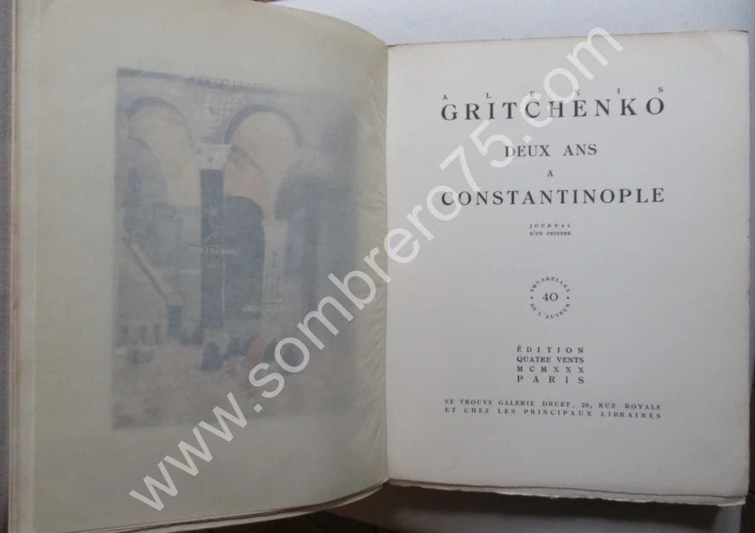Deux Ans à Constantinople. Alexis. Ex Num - Image 4