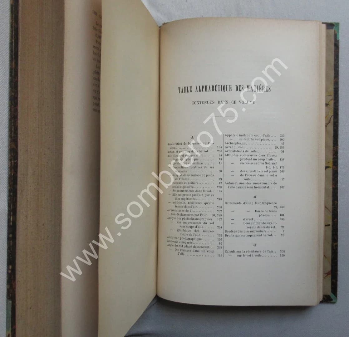 Le Vol des Oiseaux. E. J. MAREY. 1890 E.O - Image 10