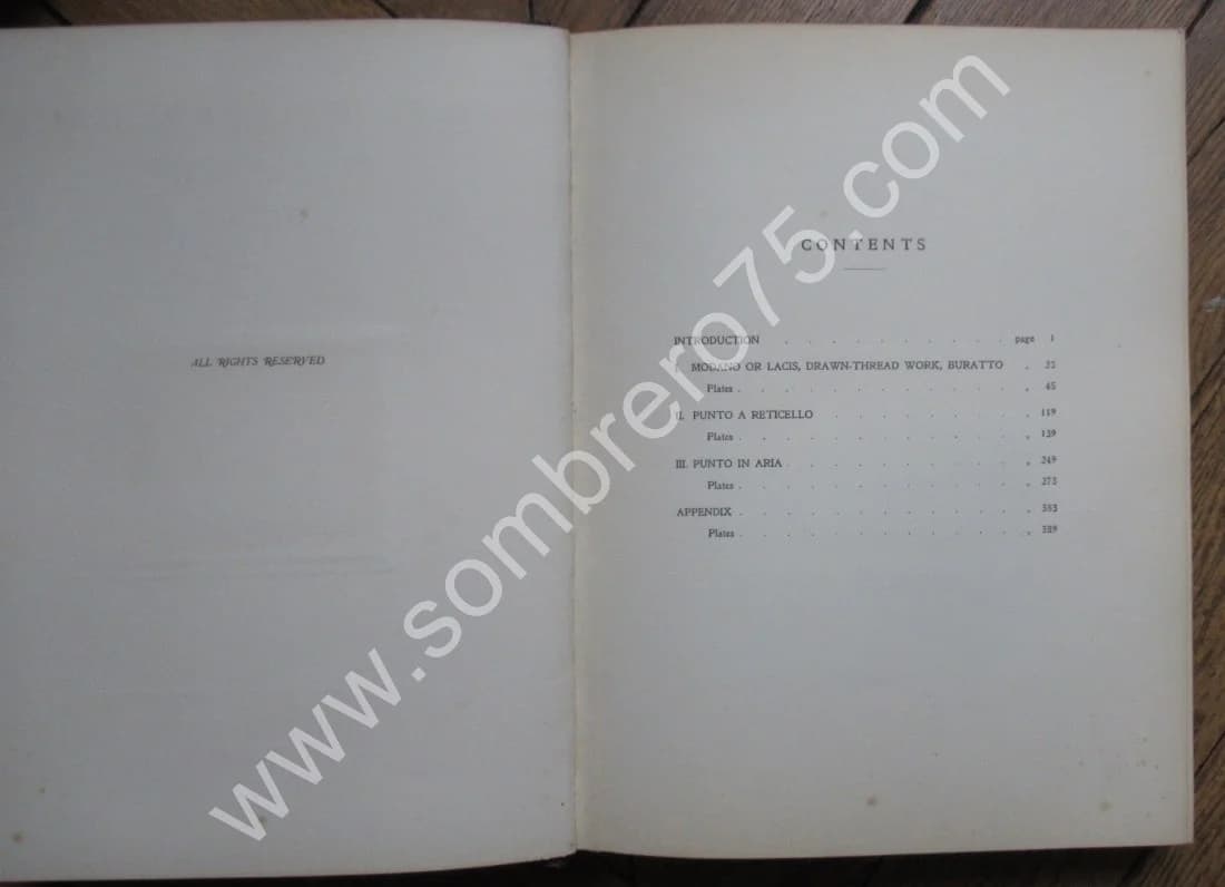 Old Italian Lace by - Volume I et II. 1913 - Image 5