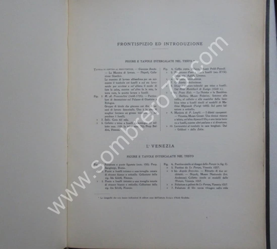 Antiche Trine Italiane. Trine a Fuselli.. 1911 - Image 11