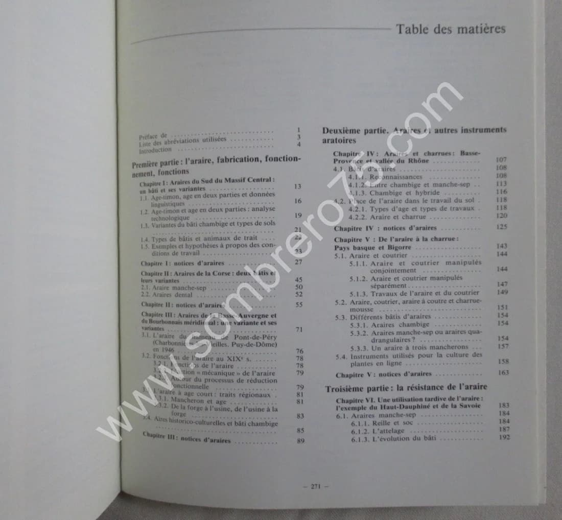 Catalogue des Collections Agricoles Araires. Jean René TROCHET - Image 7