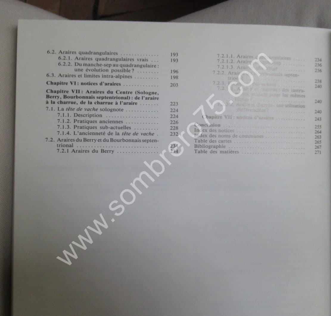 Catalogue des Collections Agricoles Araires. Jean René TROCHET - Image 8