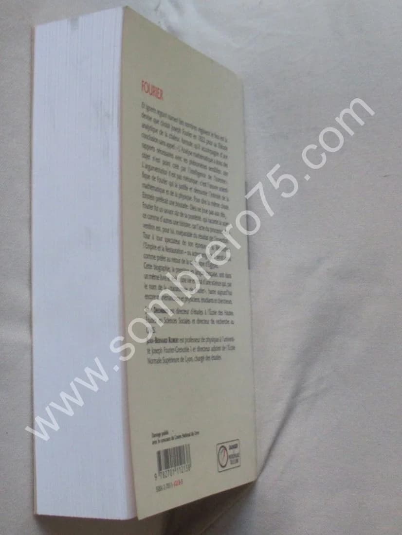 Fourier Créateur de la Physique - Mathématique. - JB ROBERT - Image 8