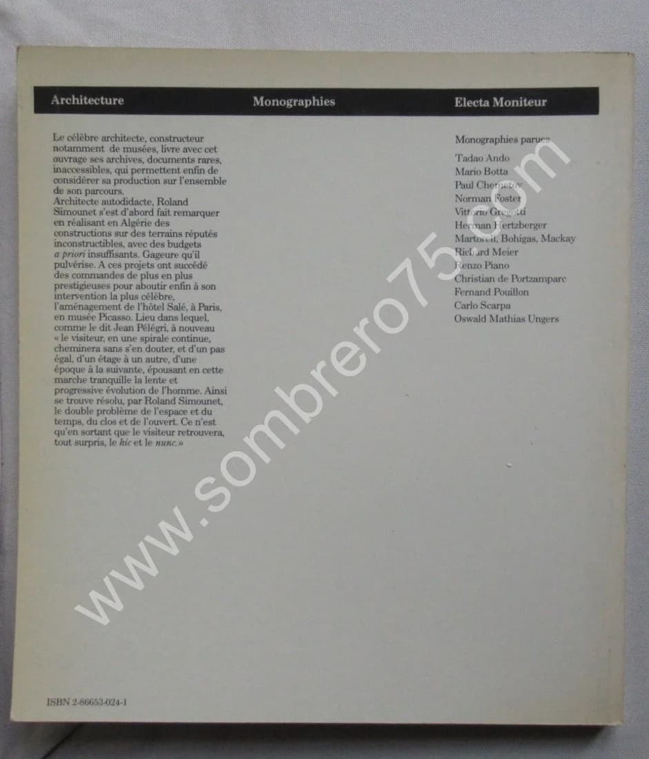 Roland Simounet. Pour une invention de l'espace - Image 8