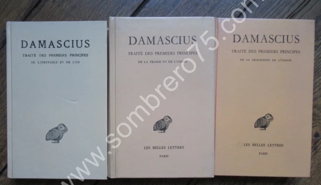 Traité des Premiers Principes- 3 Tomes