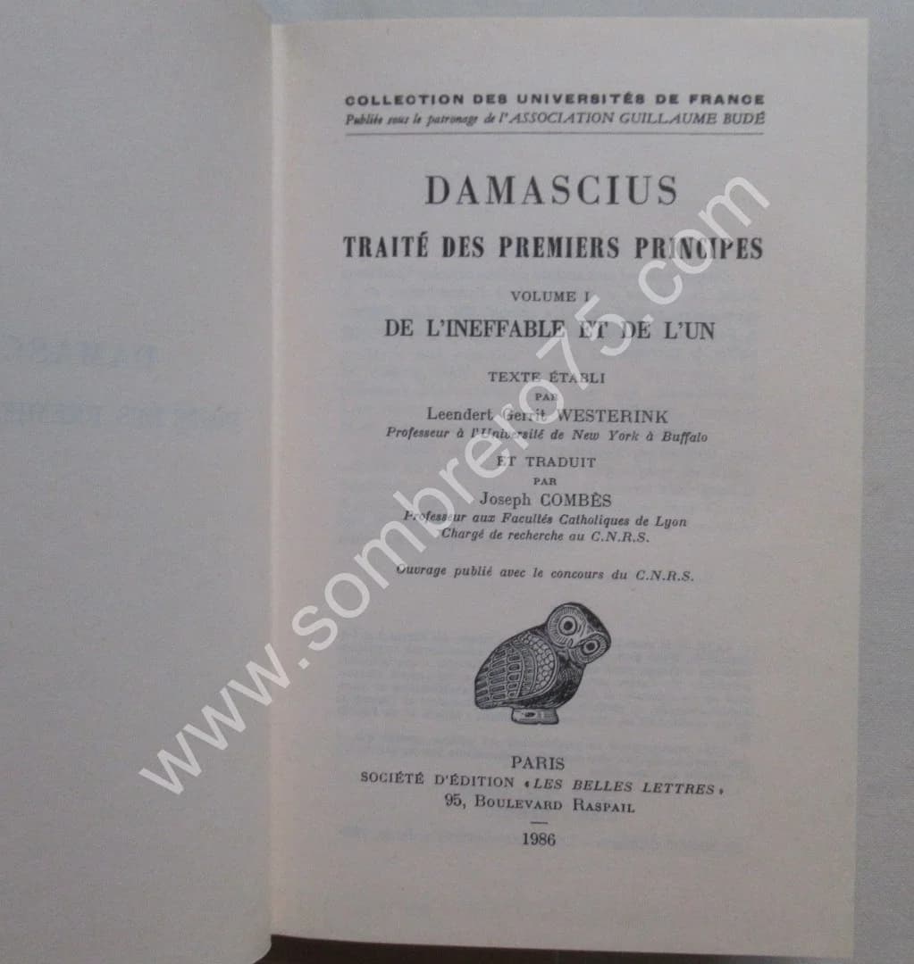 Traité des Premiers Principes- 3 Tomes - Image 3