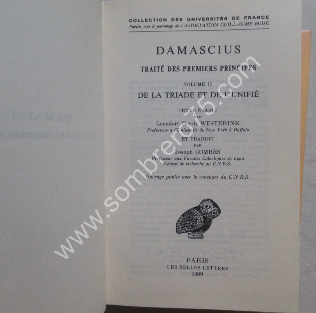 Traité des Premiers Principes- 3 Tomes - Image 4